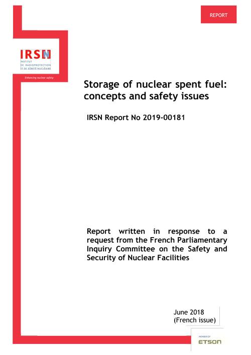 Cover of the report